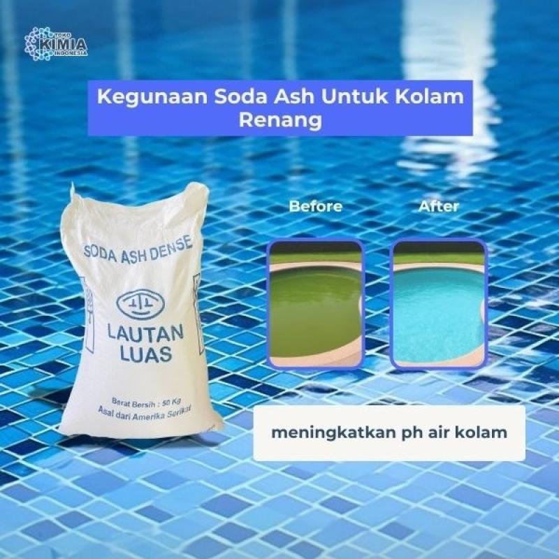 Kegunaan Soda Ash Untuk Kolam Renang